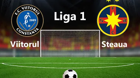 VIITORUL - FCSB 2-2, CFR poate egala Steaua în clasament