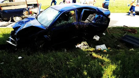 Accident cu cinci răniţi în Olt