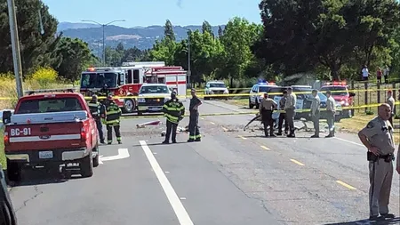 Accident cu victime în California. Un avion s-a prăbuşit în apropierea aeroportului