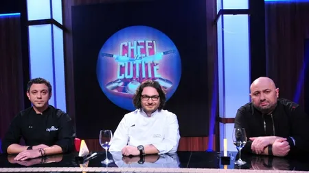 CHEFI LA CUTITE 2018: Sorin Bontea, Cătălin Scărlătescu şi Florin Dumitrescu şi-au ales echipele