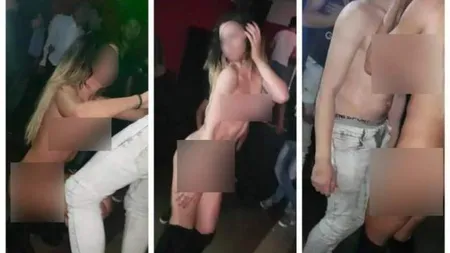 SHOW EROTIC în faţa elevilor. O dansatoare din Neamţ a renunţat complet la haine VIDEO interzis minorilor