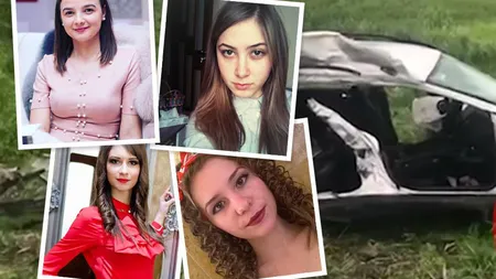 Cele patru studente ucise de tren, conduse pe ultimul drum. Momente sfâşietoare la înmormântarea tinerelor VIDEO