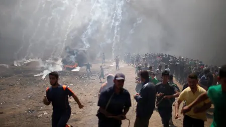 Atacuri sângeroase în Gaza în ziua inaugurării Ambasadei SUA la Ierusalim. Cel puţin 55 de palestinieni ucişi UPDATE