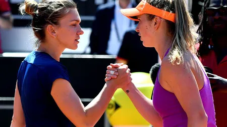 SIMONA HALEP - ELINA SVITOLINA 0-6, 4-6: Simona pierde finala de la Roma