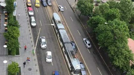 Bărbat înjunghiat în trafic în zona AFI Cotroceni. Agresorul a fost prins