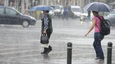 PROGNOZA METEO pentru următoarele zile. Vreme instabilă, ploi şi descărcări electrice