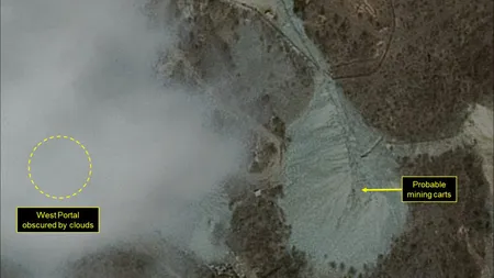 Coreea de Nord a distrus poligonul de teste atomice de la Punggye-ri