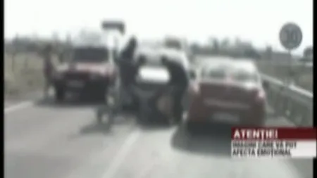 Bătaie soră cu moartea încasată de un şofer pe centura Braşovului