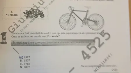 SUBIECTE MATEMATICA EVALUARE NATIONALA CLASA A IV-a. Cum se rezolvau testele. BAREME MATEMATICA evaluare lasa a IV-a EDU.RO