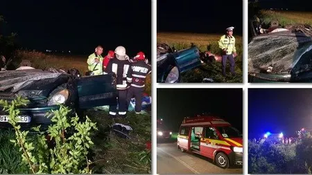 Cinci morţi într-un accident produs în Timiş. Un copil de 8 ani a fost rănit