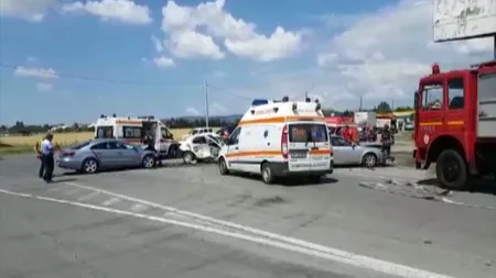 Accident grav pe DN1, la Băicoi. Patru oameni sunt răniţi