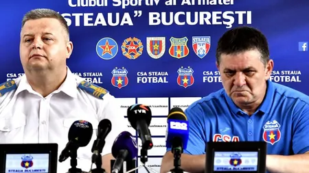 Şedinţă mare la CSA STEAUA. Ce se întâmplă cu ECHIPA ARMATEI după ce a ratat TOATE OBIECTIVELE