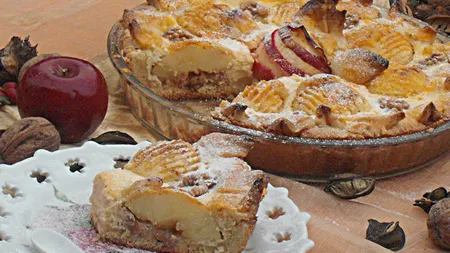 Desert de sezon: Tarta cu mere