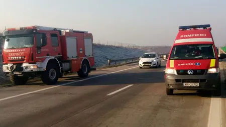 Accident rutier pe Centura Capitalei. Două persoane au fost rănite