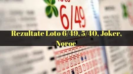 Loto 6 din 49 din 21 iunie 2018. Rezultate Loto, numerele câştigătoare de joi, 21 iunie 2018