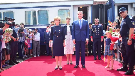 Majestatea sa Margareta şi Principele Radu au călătorit la Constanţa cu Trenul Regal pentru a marca 140 de ani de la alipirea Dobrogei