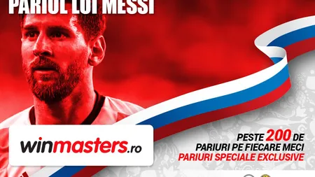 winmasters.ro: Pariul lui Messi!