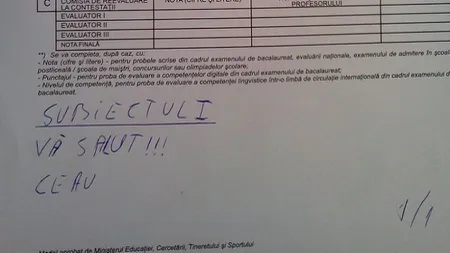 PERLE EVALUARE NATIONALA 2018. Se anunţă dezastru la Capacitate 2018, greşeli de analfabeţi la română