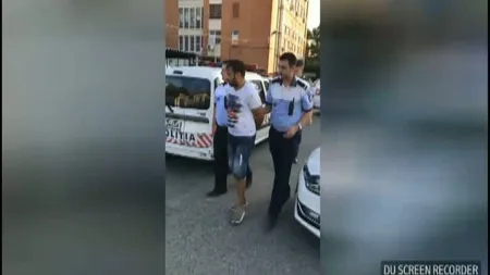 A sărit în Dâmboviţa ca să scape de Poliţie. Urmărire cu focuri de armă în Capitală, vineri seara