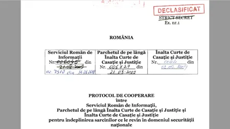 FACIAS sesizează Parchetul General în legătură cu protocolul SRI - ÎCCJ - PÎCCJ