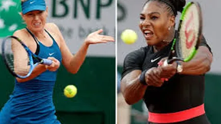 Serena Williams s-a retras de la Roland Garros. Maria Şarapova are cale liberă spre sferturi