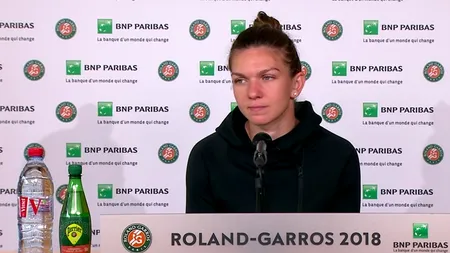 Simona Halep, prima reacţie după calificarea în 