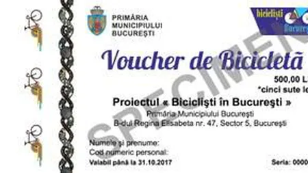 Primăria Capitalei lansează o nouă sesiune de înscrieri pentru vouchere pentru biciclete