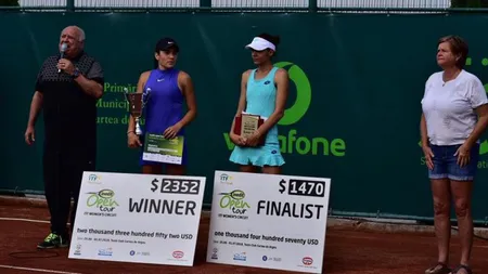 Hana Mandlikova a premiat finalistelele Inedit Open Tour de la Curtea de Argeş