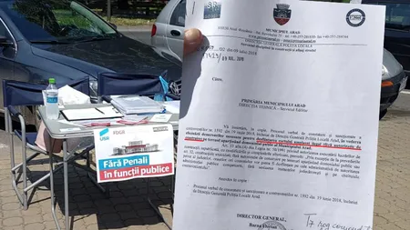 Primăria Arad afirmă că a câştigat un proces cu USR, cauză care se va judeca, însă, abia din toamnă