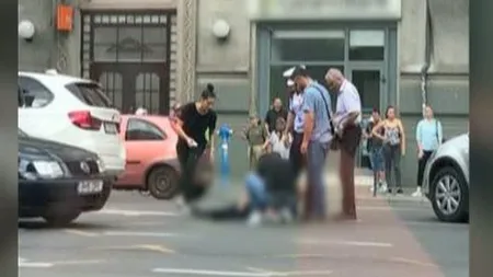 Accident în Capitală. Un poliţist a fost lovit de un şofer în vârstă de 59 de ani