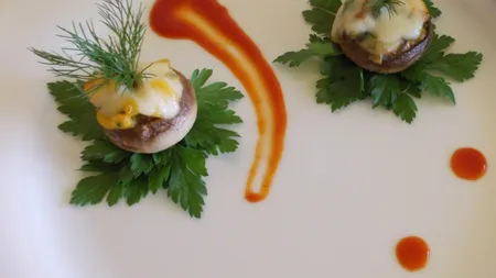Reţete de vară: Ciupercuțe umplute cu porumb