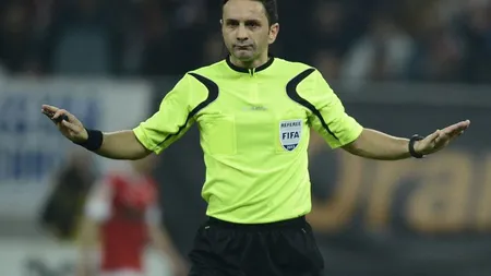Sebastian Colţescu îi arbitrează pe Stanciu şi Chipciu în Liga Europa. O altă brigadă a fost trimisă în Serbia