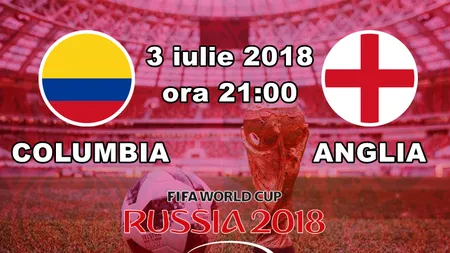 CM 2018. Anglia s-a calificat la penalty-uri, în sferturile de finală. Victorie dramatică în faţa Columbiei