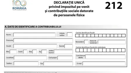 DECLARAŢIA UNICĂ. Sute de mii de români riscă amenzi pentru că nu au depus formularul la timp