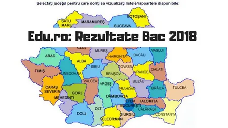 EDU.RO anunţă REZULTATE FINALE BAC 2018, după CONTESTAŢII BACALAUREAT 2018