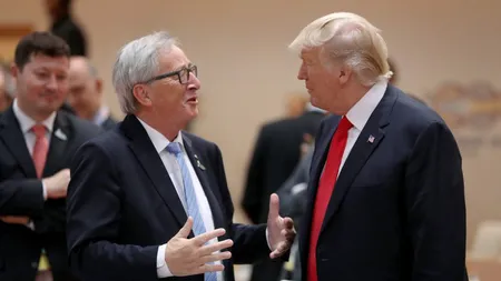 Întâlnire Trump - Juncker: Preşedintele SUA speră să ajungă la un acord comercial cu UE