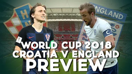 CROATIA - ANGLIA LIVE VIDEO ONLINE STREAMING TVR: 2-1, finală neaşteptată la CM 2018