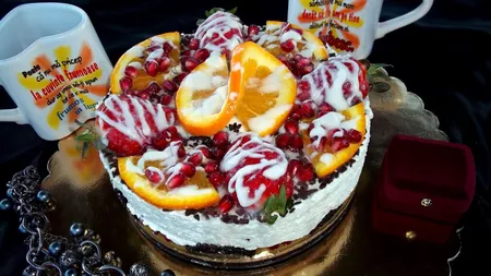 Cheesecake cu mascarpone şi Oreo