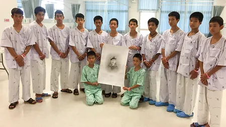 Adolescenţii din grota thailandeză povestesc despre salvarea lor