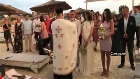 Vladimir Drăghia s-a căsătorit. Nunta a fost organizată pe plajă, la malul Mării Negre VIDEO