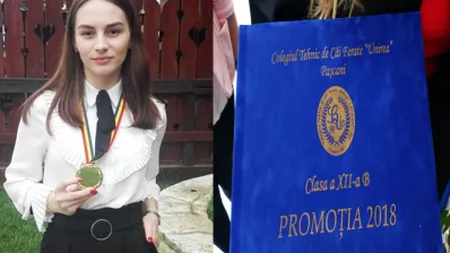 REZULTATE BAC 2018 EDU.RO: A luat 10 pe linie la Bacalaureat. Mesaj pentru mama ei, plecată de 13 ani la muncă în străinătate