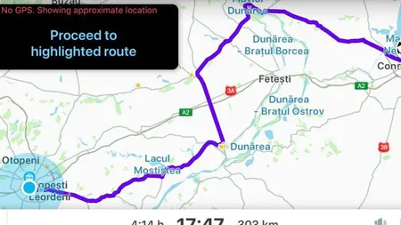 Eroare în aplicaţia Waze. Şoferii plecaţi de la mare au fost direcţionaţi pe drumul vechi Constanţa şi Bucureşti