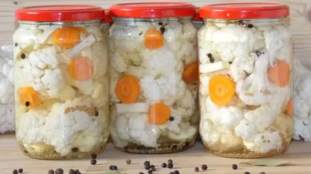 Conopidă la oţet. Începe sezonul murăturilor!