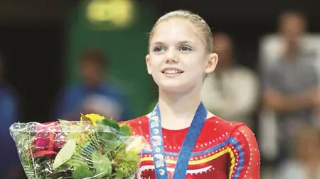 Denisa Golgotă, viitoarea stea a gimnasticii româneşti. Argint la sol şi bronz la sărituri, la Campionatele Europene