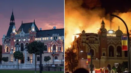 Primăria Oradea va prelua în administrare Palatul Episcopal afectat de incendiu, pentru a-l transforma în centru cultural