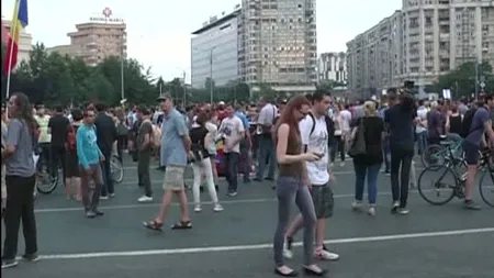 MITING DIASPORA. Poliţiştii vor face controale pirotehnice în maşinile parcate în zona Piaţa Victoriei