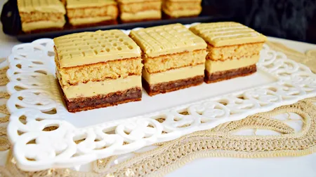 REŢETE PRĂJITURI: Prajitura cu biscuiţi şi nes (fără coacere)