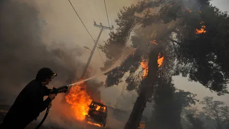MAE Român, avertizare de călătorie în Grecia: Risc ridicat de incendii, nivel 4 din 5