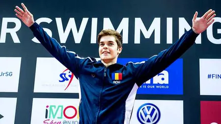 Robert Glinţă s-a calificat în semifinale la 100 m spate, la CE de nataţie de la Glasgow