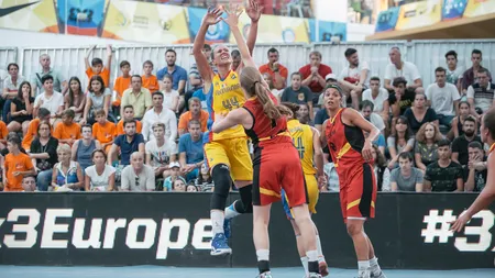 Premieră mondială: baschet 3x3 la circ! Super spectacol cu cei mai buni jucători din lume la Campionatul European de Baschet 3x3